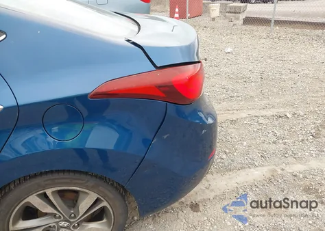 2014 Hyundai Elantra Limited z USA, uszkodzony, nr VIN KMHDH4AE4EU160793